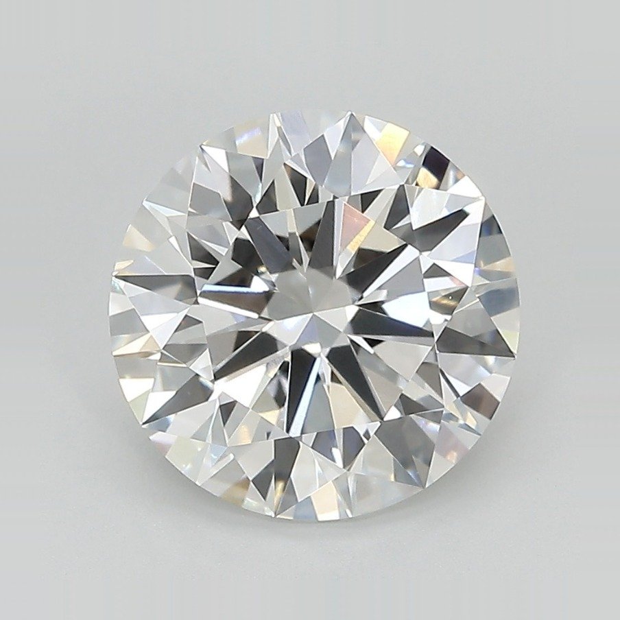 3.53ct E VVS2 Rare Carat Ideal Cut Round Lab Grown Diamond