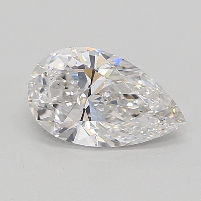 0.88ct E VS2 Rare Carat Ideal Cut Pear Lab Grown Diamond