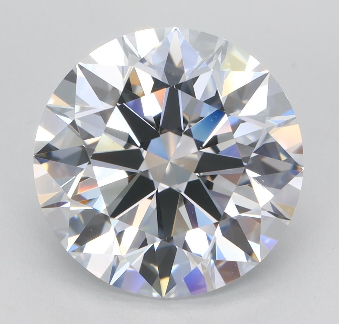 5.01ct E VS2 Rare Carat Ideal Cut Round Lab Grown Diamond