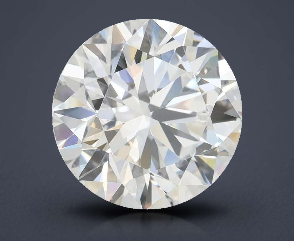 4.02 Carat Round Lab Diamond
