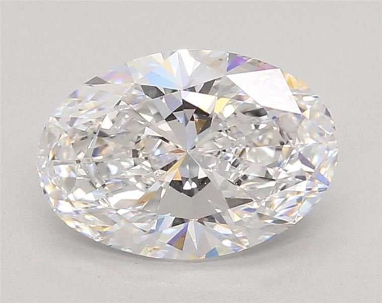 2.52ct D VVS2 Rare Carat Ideal Cut Oval Lab Grown Diamond