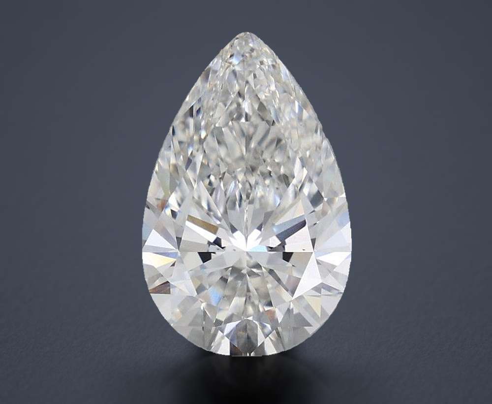 4.83 Carat Pear Lab Diamond