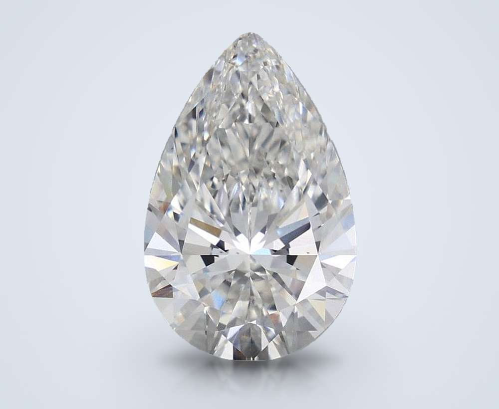 4.83 Carat Pear Lab Diamond