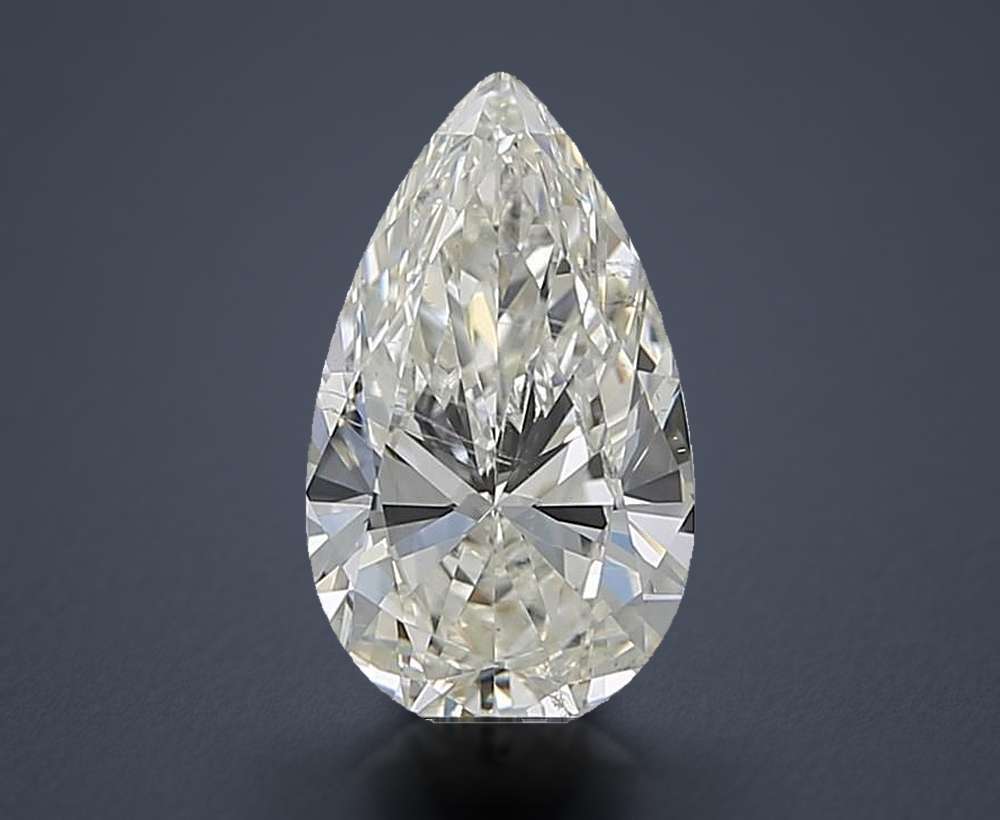 2.00 Carat Pear Natural Diamond