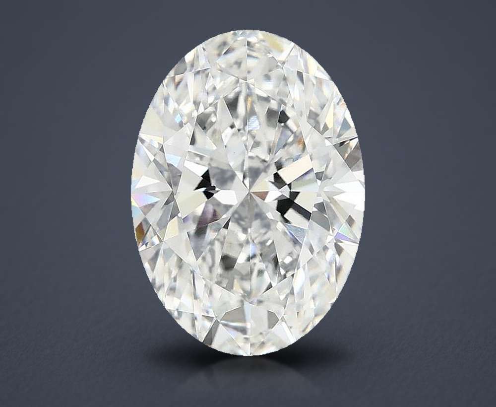 3.77 Carat Oval Lab Diamond