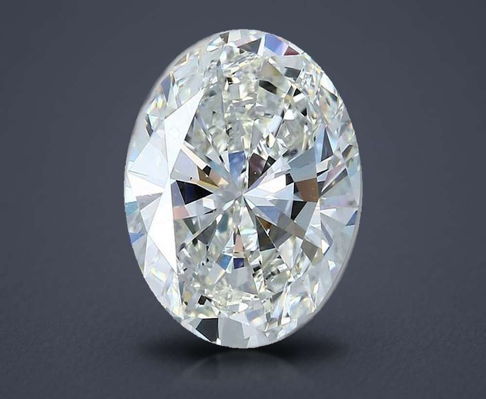3.63 Carat Oval Natural Diamond