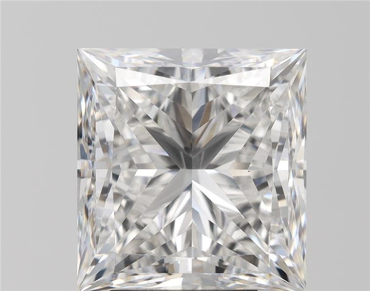 7.58ct G VS1 Rare Carat Ideal Cut Princess Lab Grown Diamond