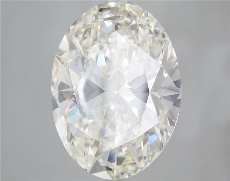 14.77ct I VS2 Rare Carat Ideal Cut Oval Lab Grown Diamond