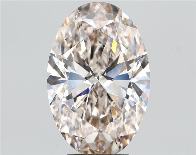 5.01ct J VS1 Rare Carat Ideal Cut Oval Lab Grown Diamond