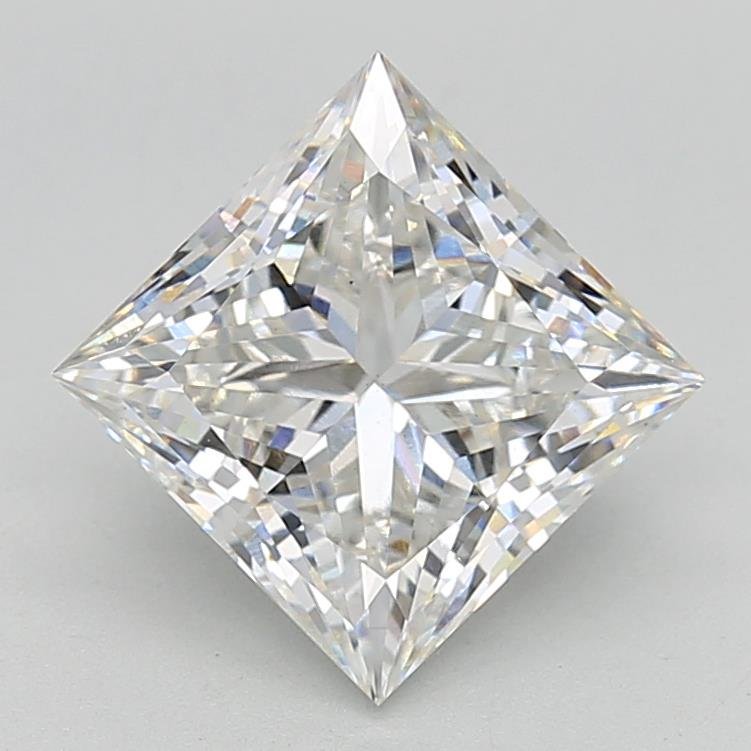 4.01ct G VS1 Rare Carat Ideal Cut Princess Lab Grown Diamond