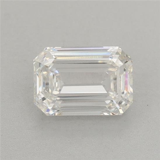 0.68ct E VVS2 Rare Carat Ideal Cut Emerald Lab Grown Diamond