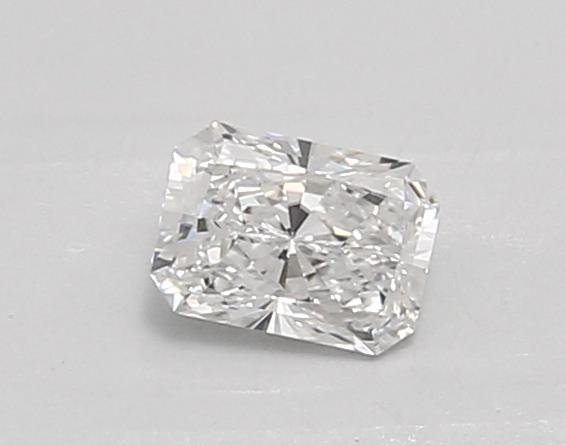 0.47ct E VVS2 Very Good Cut Radiant Lab Grown Diamond