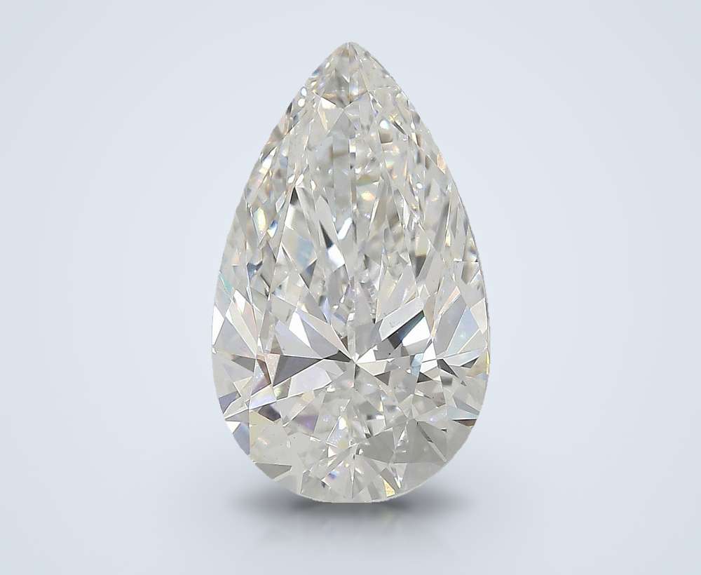 5.70 Carat Pear Lab Diamond