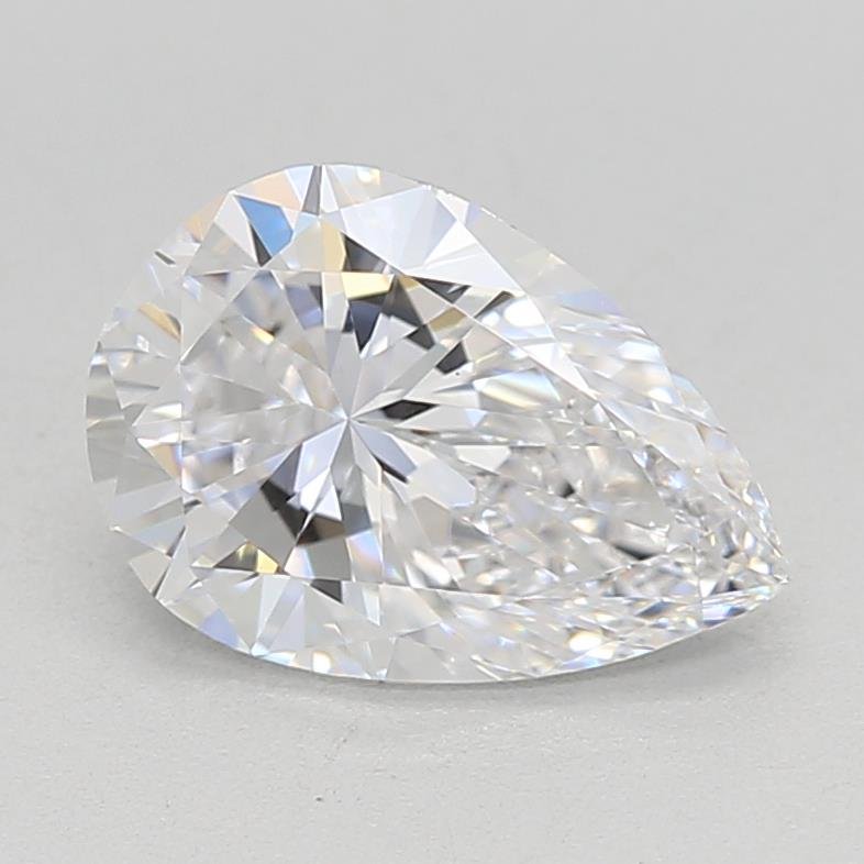 0.99ct D VS1 Rare Carat Ideal Cut Pear Lab Grown Diamond