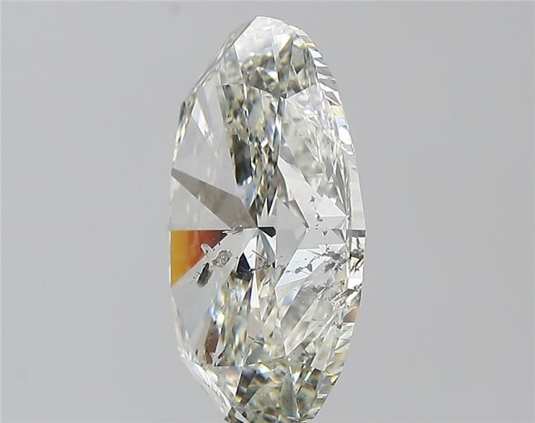 5.01ct I SI2 Rare Carat Ideal Cut Oval Diamond