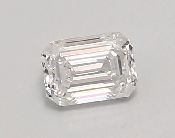 0.67ct E VVS1 Rare Carat Ideal Cut Emerald Lab Grown Diamond