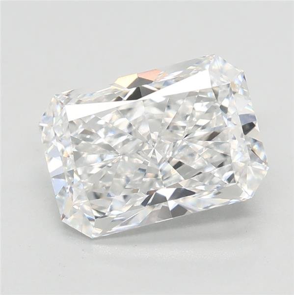 1.53ct E VVS2 Rare Carat Ideal Cut Radiant Lab Grown Diamond