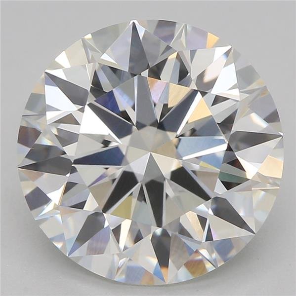 3.51ct G VVS2 Rare Carat Ideal Cut Round Lab Grown Diamond