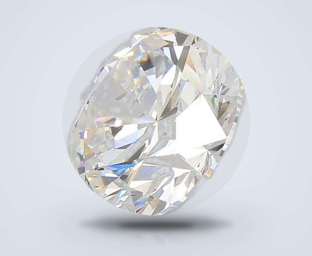 5.54 Carat Round Lab Diamond
