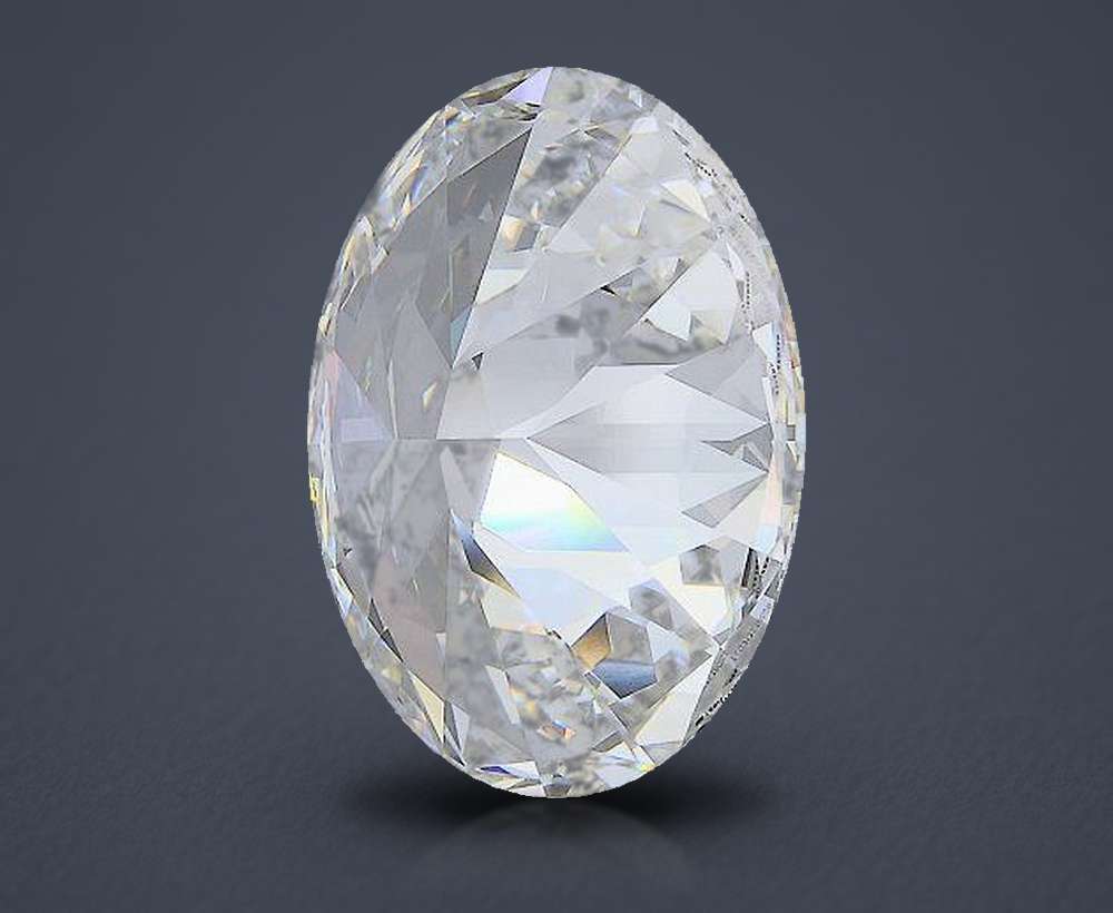 2.56 Carat Oval Lab Diamond