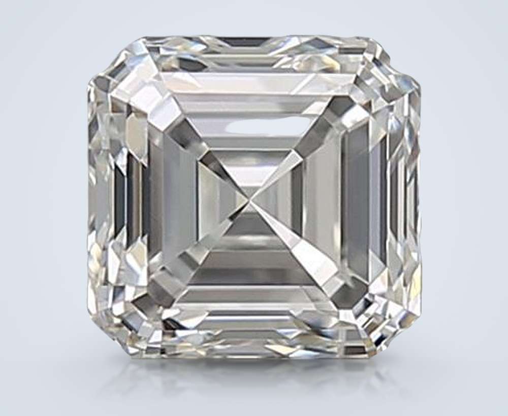 0.69 Carat Asscher Natural Diamond