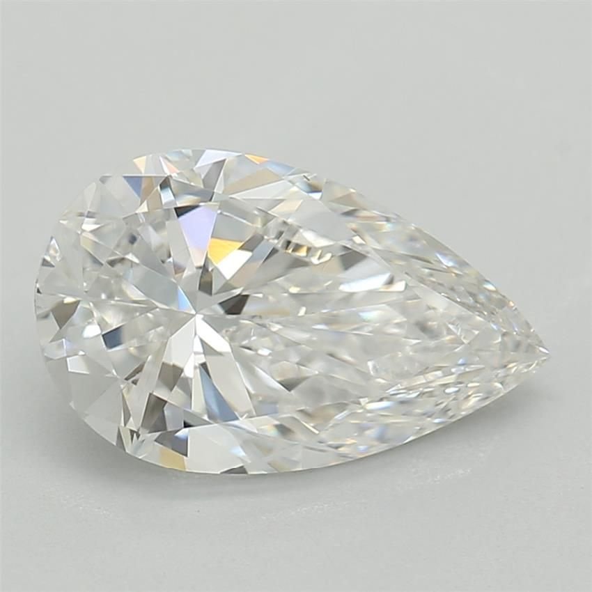 0.94ct E VS2 Very Good Cut Pear Lab Grown Diamond