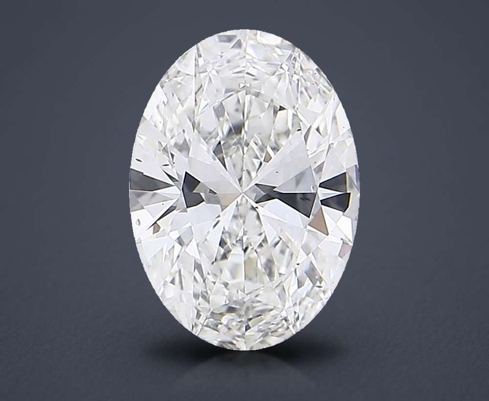 2.92 Carat Oval Lab Diamond