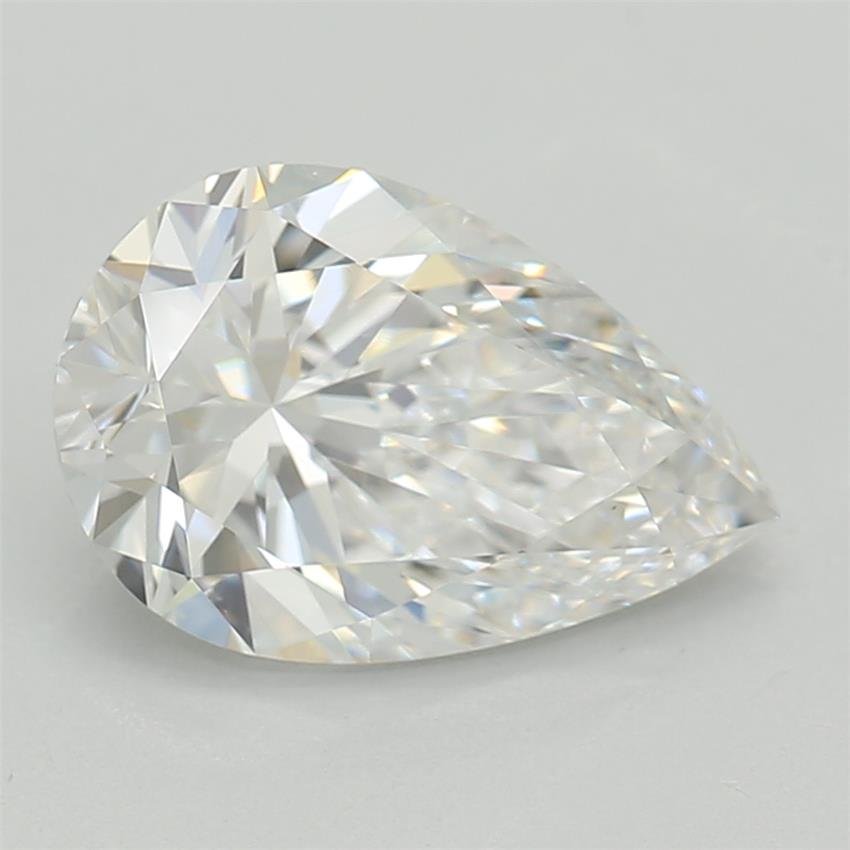 1.04ct D VVS2 Rare Carat Ideal Cut Pear Lab Grown Diamond