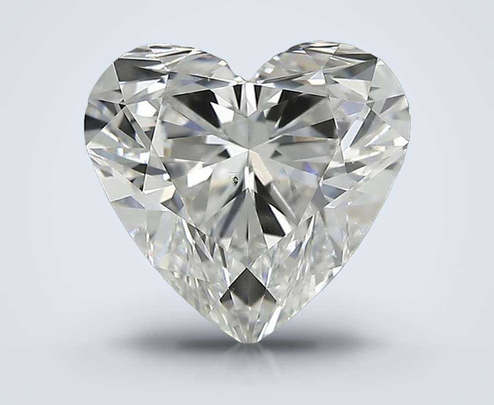 1.52 Carat Heart Natural Diamond