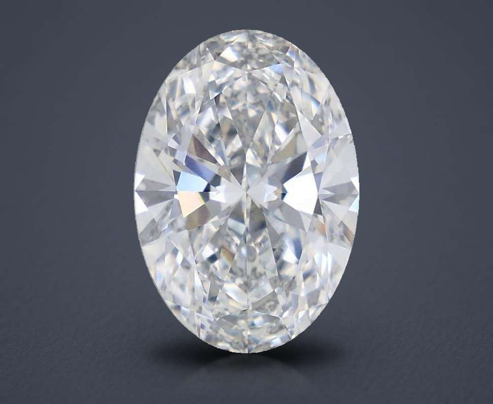 5.84 Carat Oval Lab Diamond