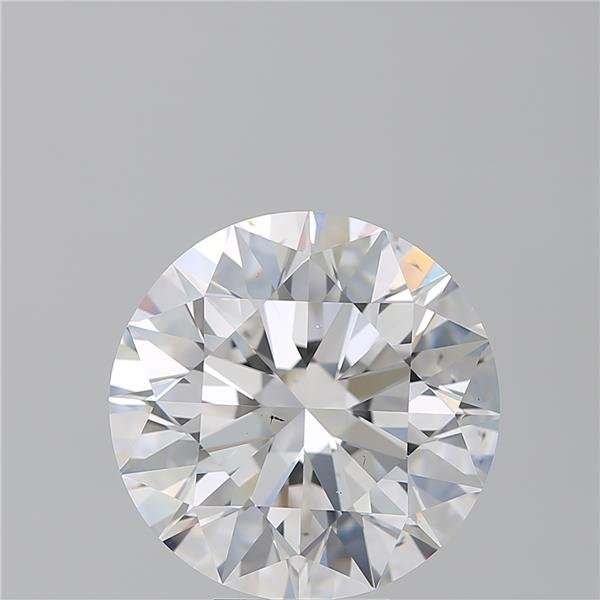 8.11ct E SI1 Rare Carat Ideal Cut Round Diamond