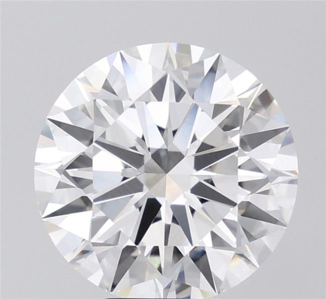 7.09ct F VVS1 Rare Carat Ideal Cut Round Lab Grown Diamond