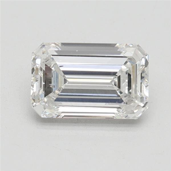 1.05ct F VS1 Rare Carat Ideal Cut Emerald Lab Grown Diamond