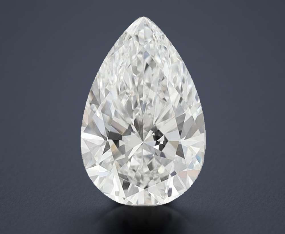 1.43 Carat Pear Lab Diamond