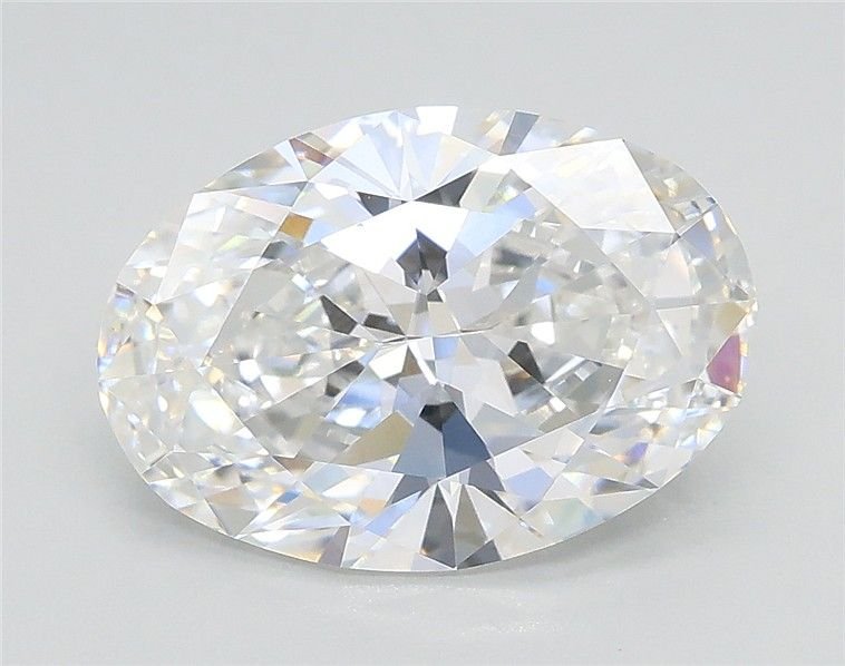 2.58ct E VVS2 Rare Carat Ideal Cut Oval Lab Grown Diamond