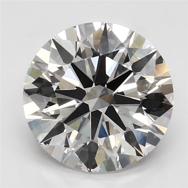 4.09ct E SI1 Rare Carat Ideal Cut Round Lab Grown Diamond