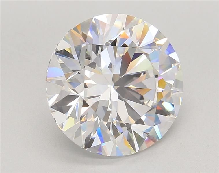 5.06ct F VS1 Rare Carat Ideal Cut Round Lab Grown Diamond