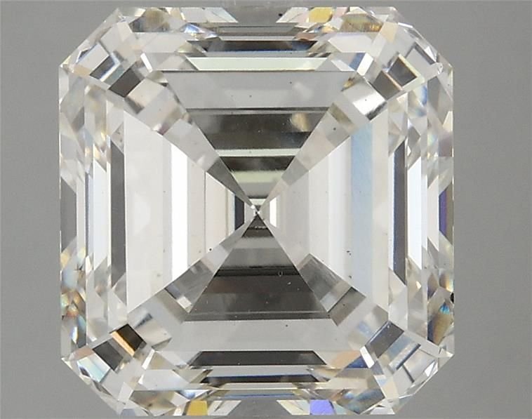 4.77ct H VS2 Excellent Cut Asscher Lab Grown Diamond