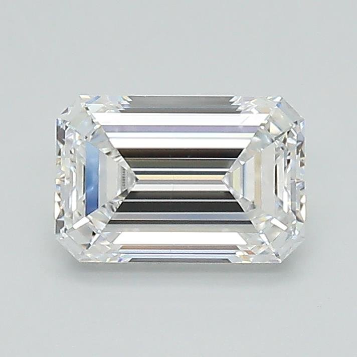 1.02ct D VS2 Excellent Cut Emerald Lab Grown Diamond