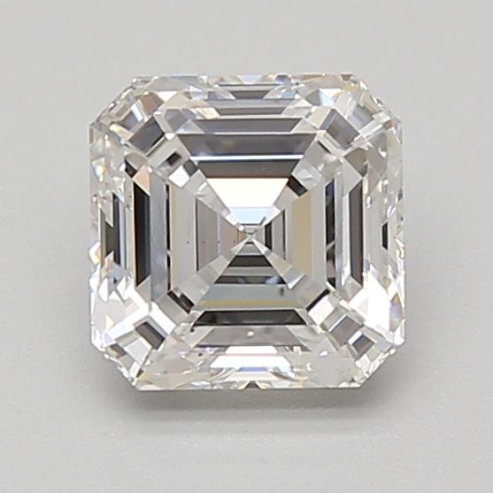 1.37ct E VS1 Rare Carat Ideal Cut Asscher Lab Grown Diamond