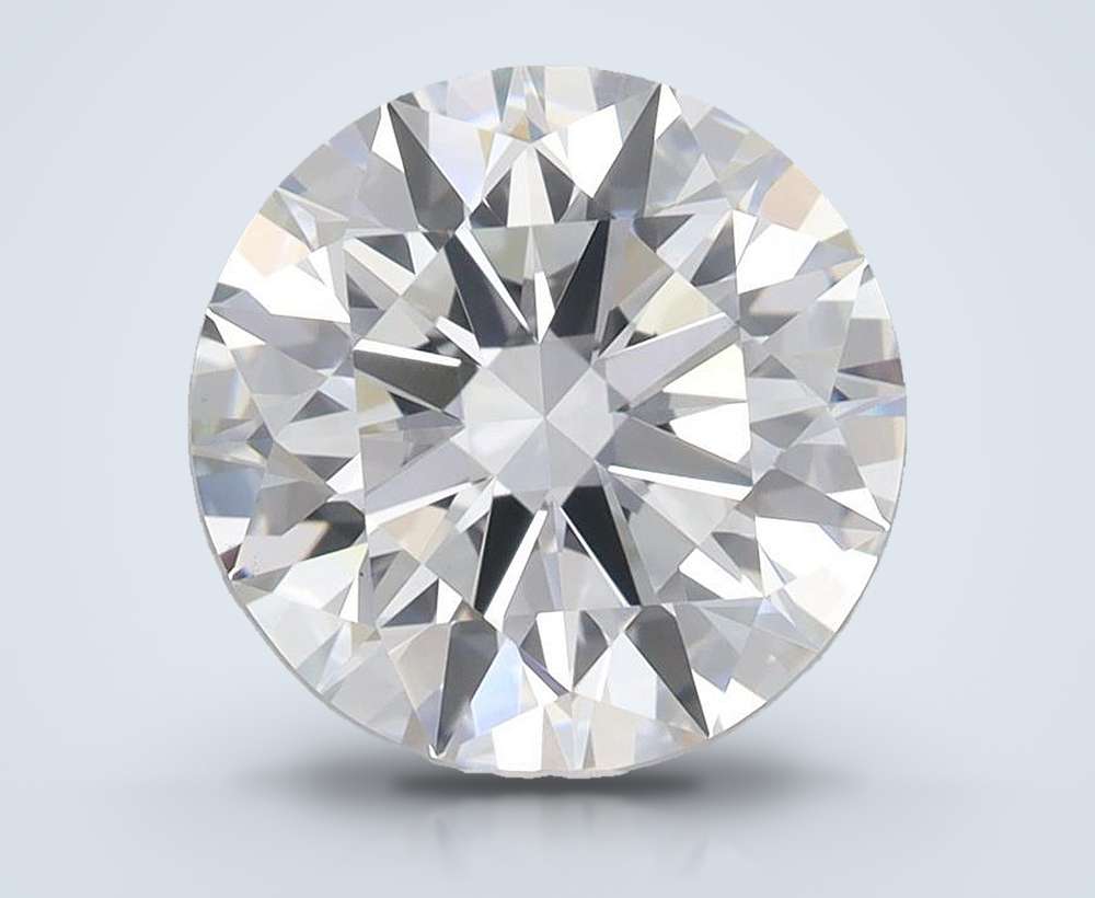 2.84 Carat Round Lab Diamond
