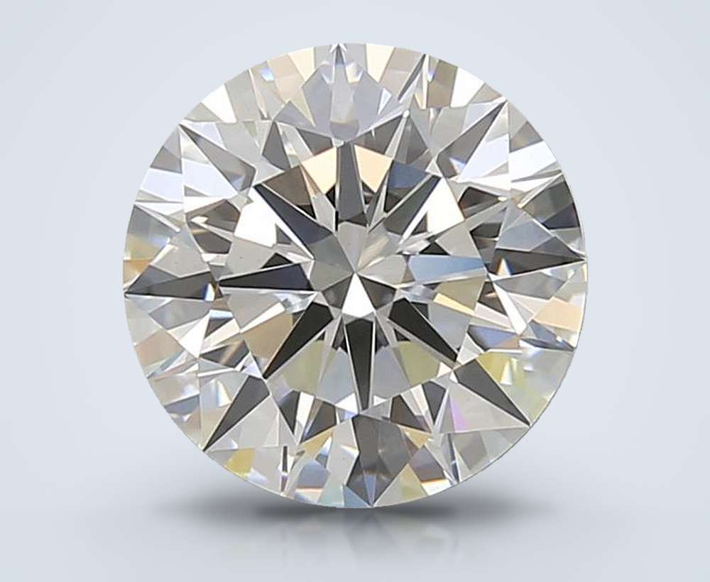 3.09 Carat Round Lab Diamond