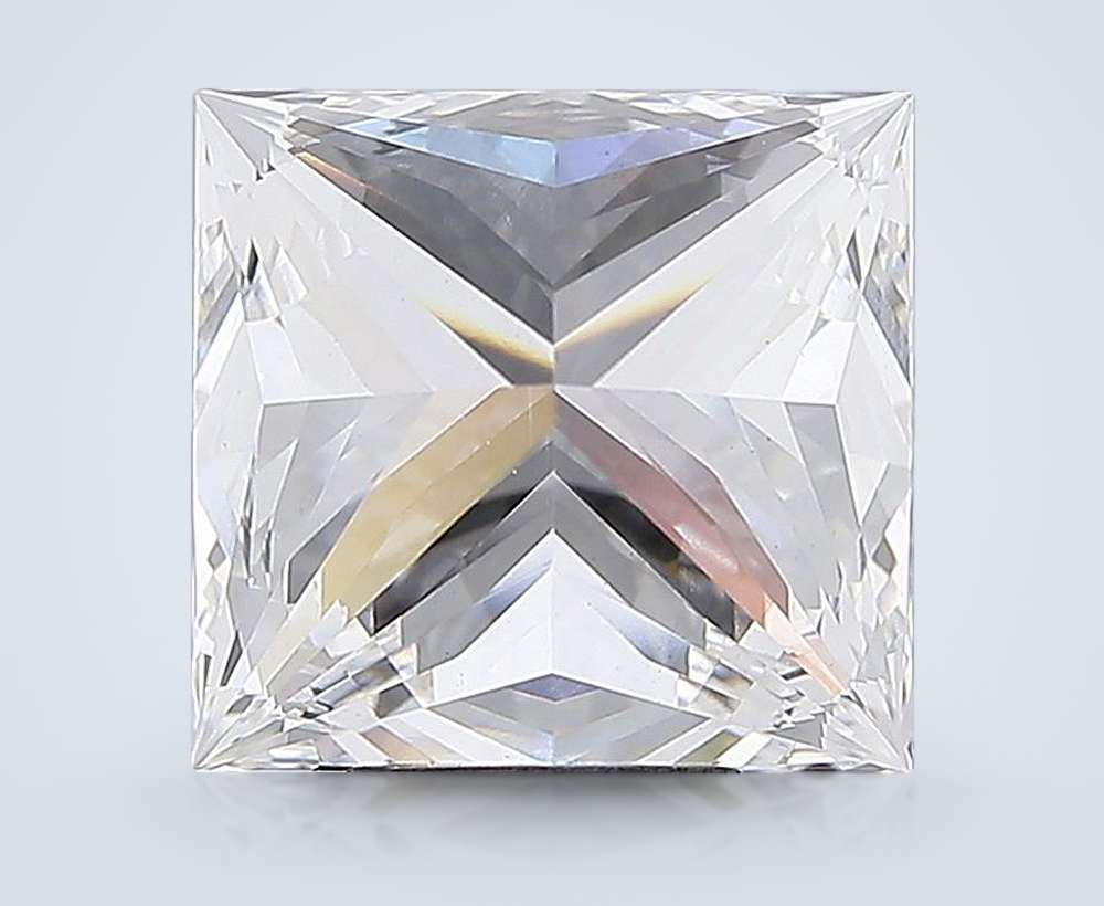 7.58 Carat Princess Lab Diamond