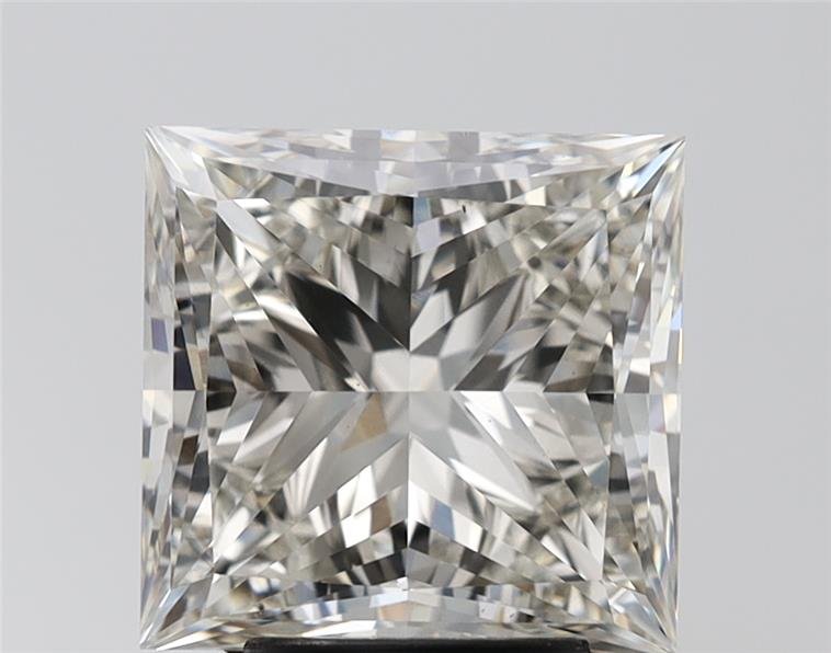 5.01ct J VS2 Very Good Cut Princess Lab Grown Diamond