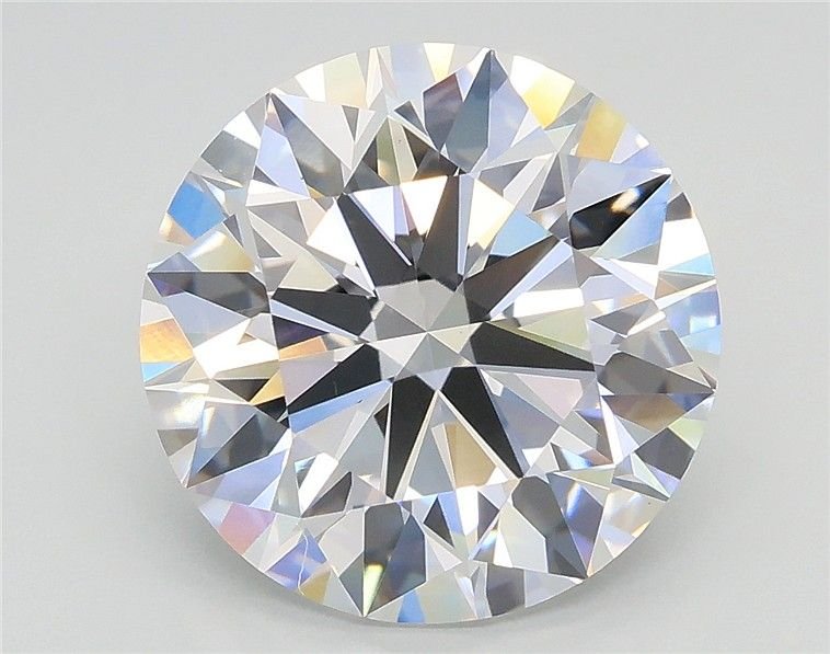 4.53ct E VS1 Rare Carat Ideal Cut Round Lab Grown Diamond