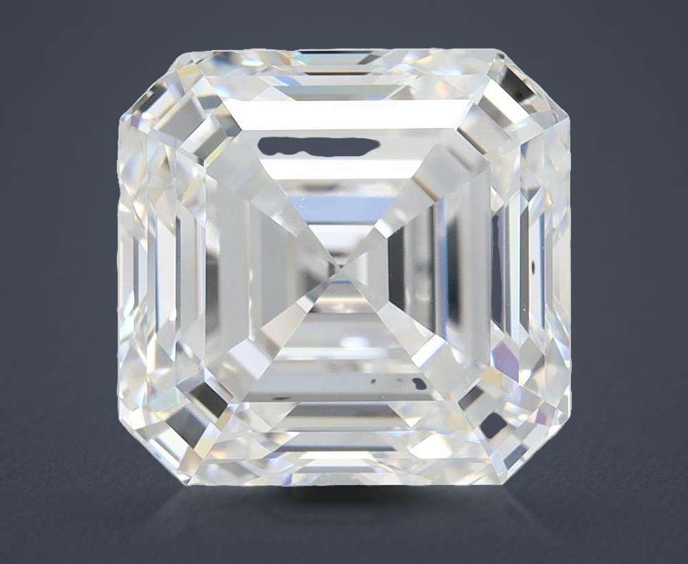 5.52 Carat Asscher Lab Diamond