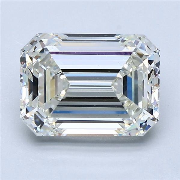2.70ct J VS1 Rare Carat Ideal Cut Emerald Diamond