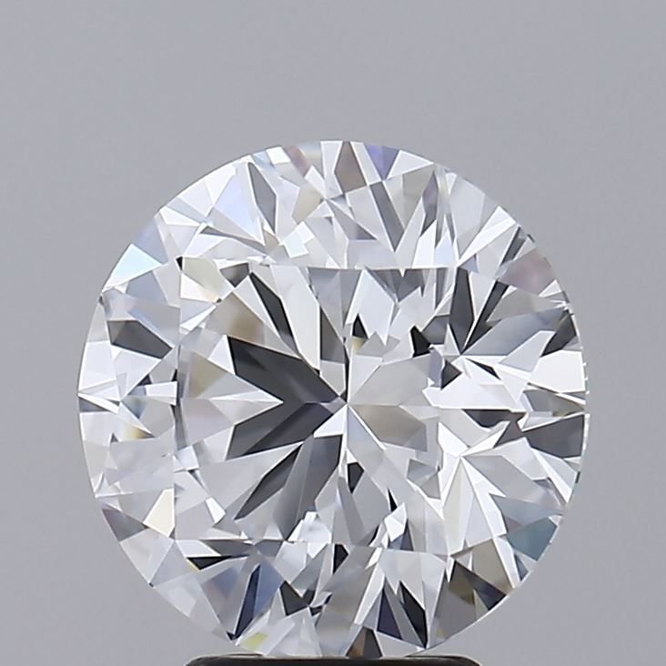 4.45ct F VVS1 Rare Carat Ideal Cut Round Lab Grown Diamond