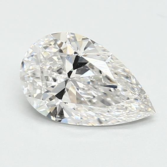 0.60ct E VS2 Rare Carat Ideal Cut Pear Lab Grown Diamond