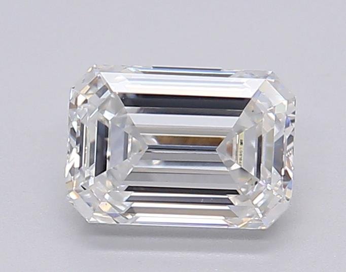 1.06ct E VS1 Rare Carat Ideal Cut Emerald Lab Grown Diamond